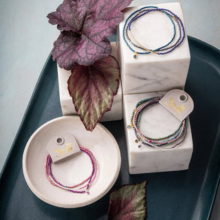 Tonal Chromacolor Miyuki Bracelet Trio - Bray and Em Boutique