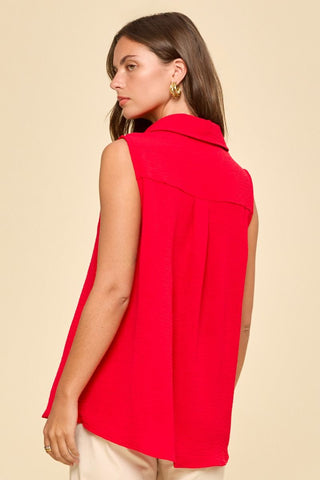 Top Of The World Sleeveless Top - Bray and Em Boutique