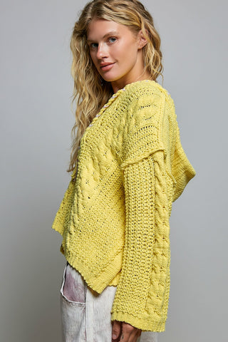 Touch of Elegance Hooded Sweater - Bray and Em Boutique