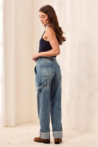 TRIBAL: Audrey Carpenter Straight Leg Denim