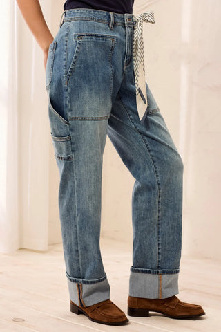 TRIBAL: Audrey Carpenter Straight Leg Denim