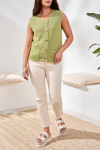 TRIBAL Aura Vibes Sweater Vest - Bray and Em Boutique