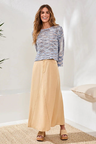 TRIBAL Breezy Bell Sweater - Bray and Em Boutique