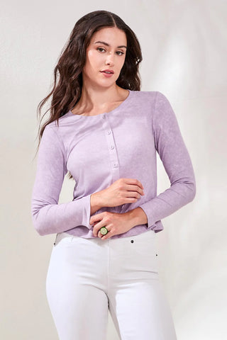 TRIBAL Button Ribbed Cardigan