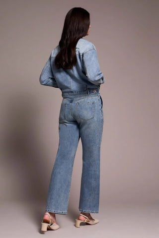 TRIBAL Stylish Movement Denim Jacket