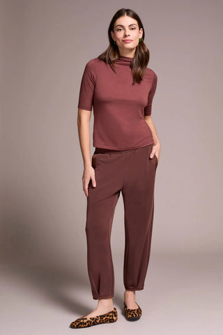 TRIBAL Crafted Look Funnel Knit Top - Bray and Em Boutique