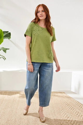 Tribal Crew Neck Short Sleeve Tee - Bray and Em Boutique