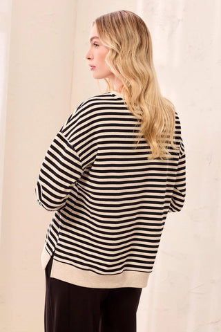 TRIBAL Drop Shoulder Knit Top - Bray and Em Boutique
