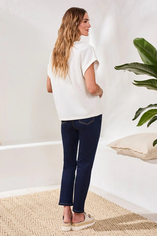 TRIBAL Embroidered Crewneck Tee - Bray and Em Boutique