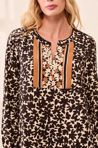 TRIBAL: Empire Waist Tunic Dress - Bray and Em Boutique