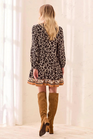 TRIBAL: Empire Waist Tunic Dress - Bray and Em Boutique