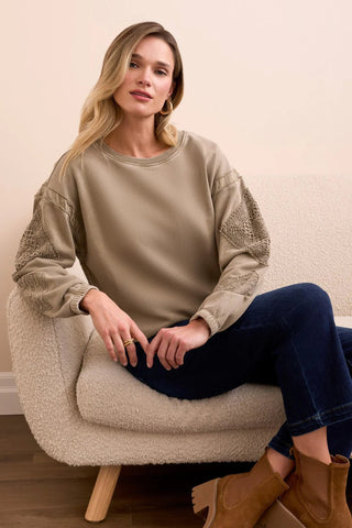 TRIBAL Essential Flair Sweatshirt - Bray and Em Boutique