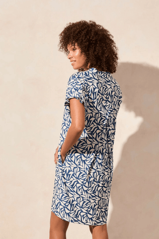 TRIBAL Eye - Catching Ruffle Sleeve Shift Dress - Bray and Em Boutique