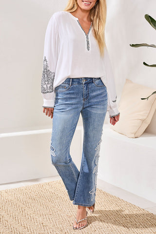 TRIBAL Fashion Response Flare Jeans - Bray and Em Boutique