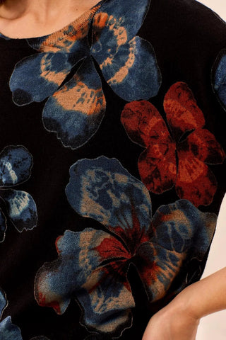 TRIBAL: Floral Crewneck Sweater - Bray and Em Boutique
