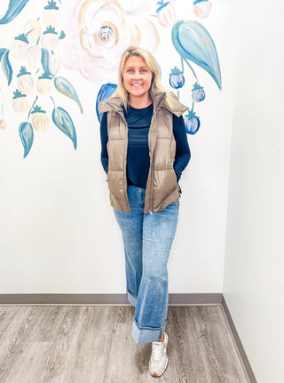 TRIBAL Friendly Charm Hooded Vest - Bray and Em Boutique