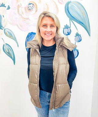 TRIBAL Friendly Charm Hooded Vest - Bray and Em Boutique