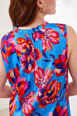 TRIBAL Frill Printed Blouse - Bray and Em Boutique