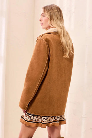 TRIBAL: Funnel Neck Jacket - Bray and Em Boutique