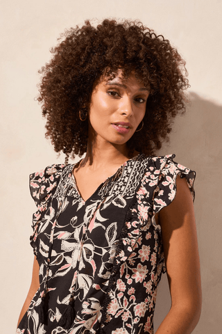 TRIBAL Harmony Haven Blouse - Bray and Em Boutique