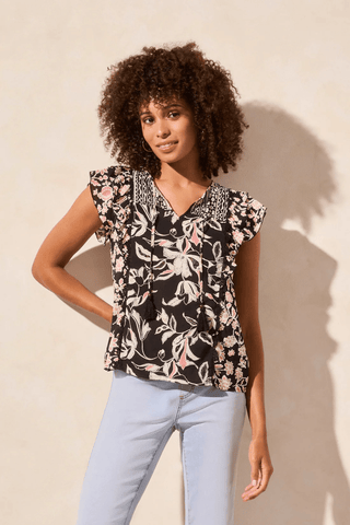 TRIBAL Harmony Haven Blouse - Bray and Em Boutique