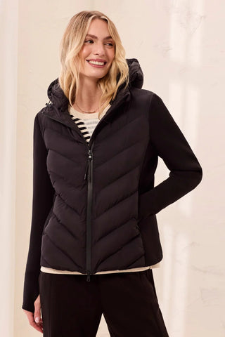 TRIBAL Hybrid Puffer Jacket - Bray and Em Boutique