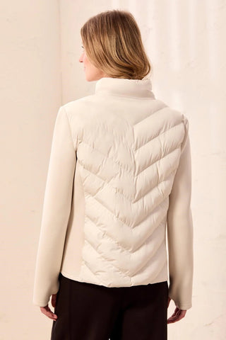 TRIBAL Hybrid Puffer Jacket - Bray and Em Boutique