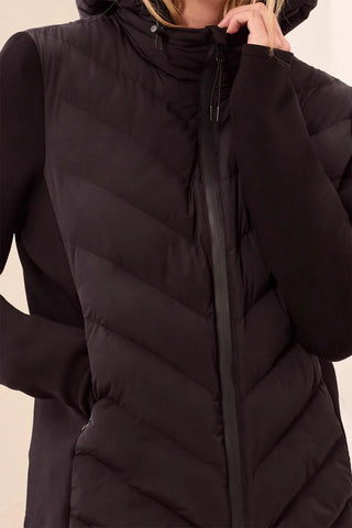 TRIBAL Hybrid Puffer Jacket - Bray and Em Boutique