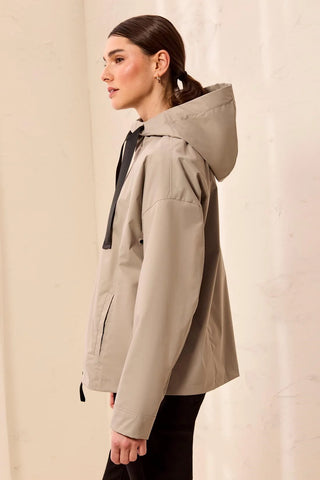 TRIBAL Zip-Up Rain Jacket