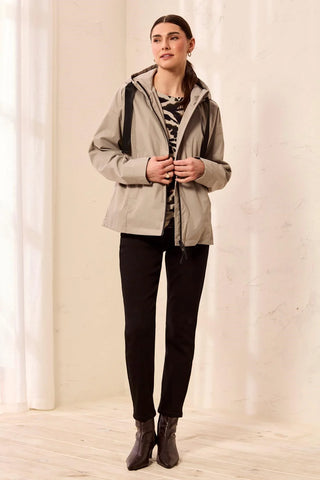 TRIBAL Zip-Up Rain Jacket