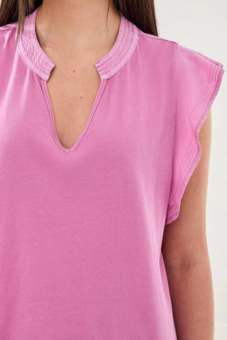 TRIBAL Mixed Media Top - Bray and Em Boutique