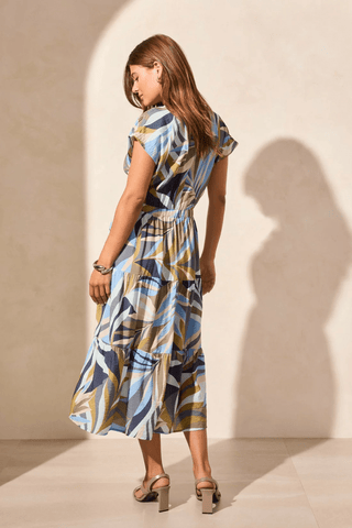 TRIBAL Move With Grace Tiered Dress - Bray and Em Boutique