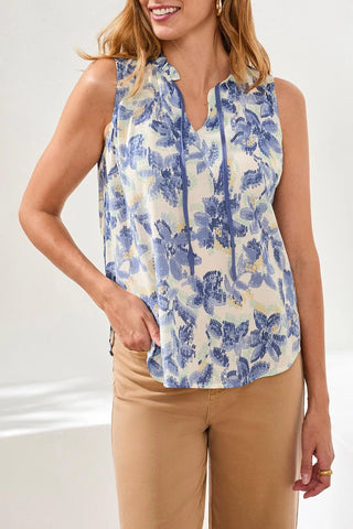 TRIBAL Petal Whim Blouse - Bray and Em Boutique