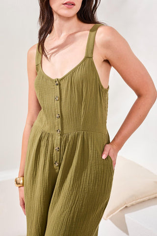 TRIBAL Say It Was A Good Time Jumpsuit - Bray and Em Boutique