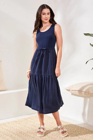 TRIBAL Sleeveless Maxi Dress - Bray and Em Boutique