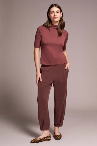 TRIBAL Crafted Look Funnel Knit Top