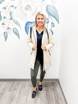 TRIBAL Stormie Water Repellent Jacket - Bray and Em Boutique