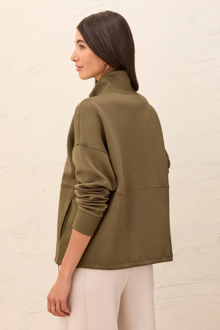 TRIBAL Techno Lux Funnel Neck Pullover
