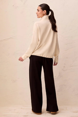TRIBAL Techno Lux Funnel Neck Pullover