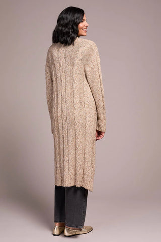 TRIBAL Textured Multicolor Long Sweater Cardigan - Bray and Em Boutique