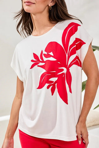 TRIBAL This Is Cute Floral Top - Bray and Em Boutique