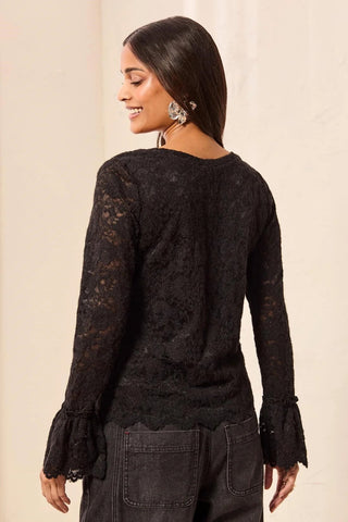 TRIBAL Two Way Wear Lace Top - Bray and Em Boutique