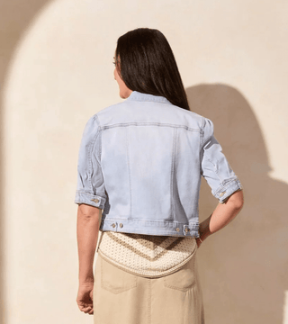 TRIBAL Walk This Way Denim Jacket - Bray and Em Boutique