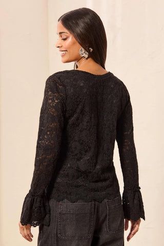 TRIBAL Two Way Wear Lace Top