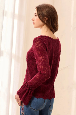 TRIBAL Two Way Wear Lace Top
