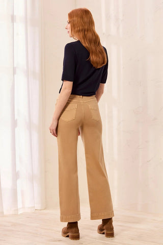 TRIBAL Wide Leg Pull-On Pants - Bray and Em Boutique