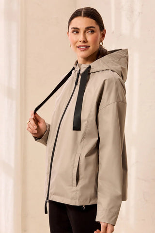 TRIBAL Zip-Up Rain Jacket - Bray and Em Boutique