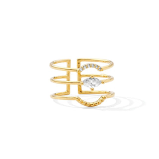 Triple Glimmer Ring - Bray and Em Boutique