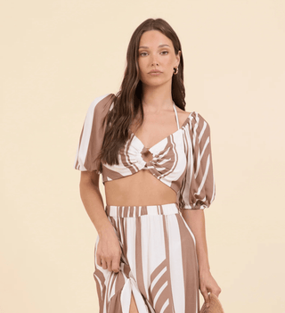 Tropic Tango O - Ring Crop Top - Bray and Em Boutique