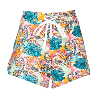 Tropical Monstera Leaf Shorts - Bray and Em Boutique